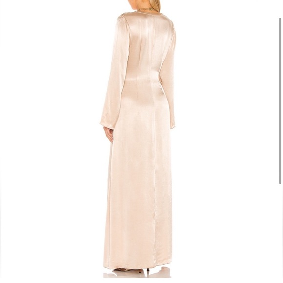 L’Academie Silky Tie Front Dress - Picture 2 of 4